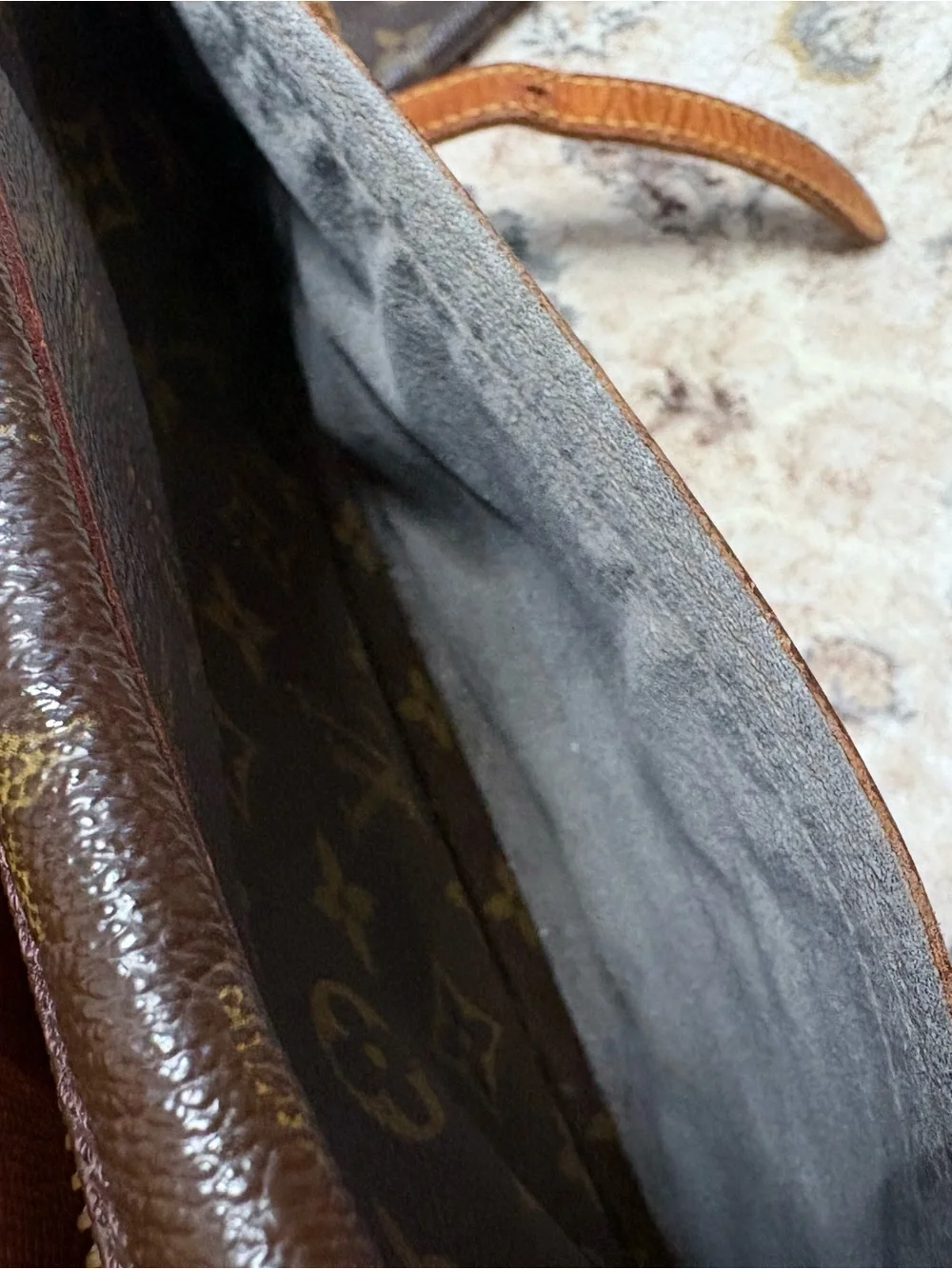 Louis Vuitton Brown Monogram Jeune Fille Saddle Crossbody - Picture 9 of 16